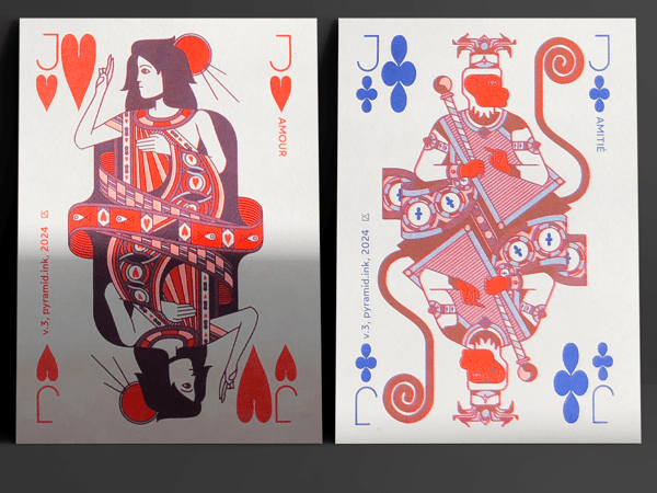 Image of Jacks riso postcards