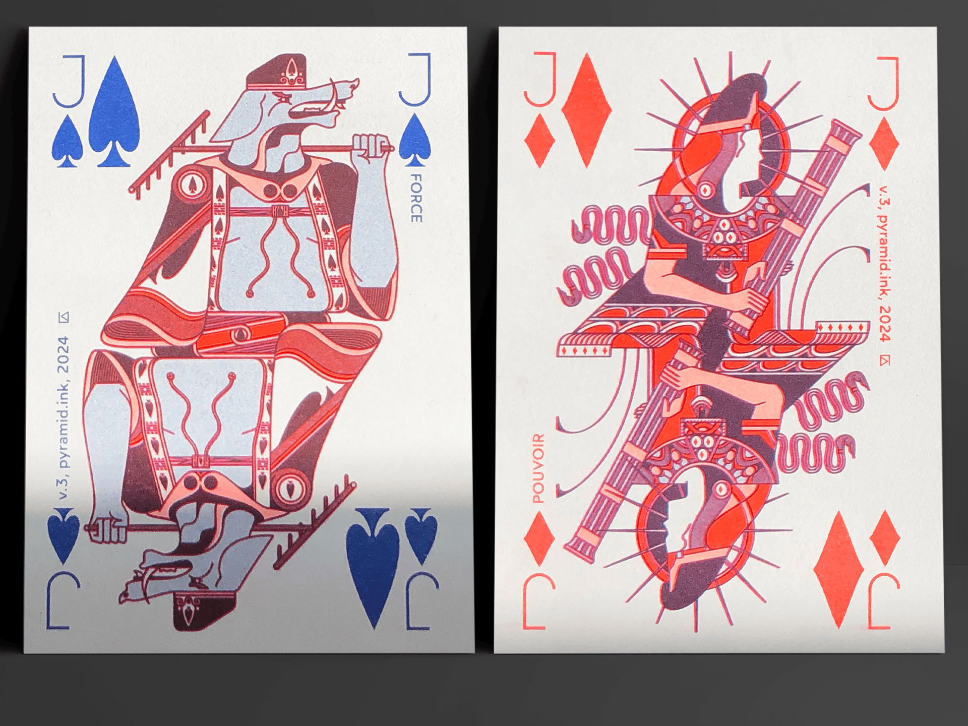 Image of Jacks riso postcards