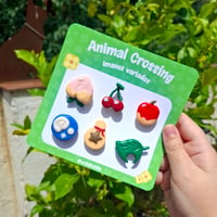 Imanes de nevera variados de Animal Crossing