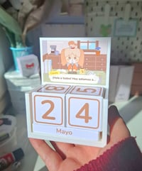 Calendario de Canela de Animal Crossing