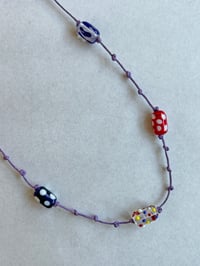 Image 3 of Multi Odd Beads Necklace — Candy