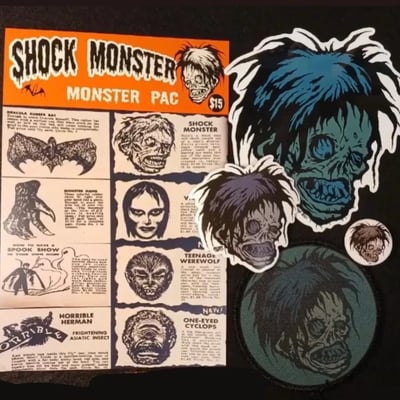 Image of SHOCK MONSTER PAC - oh boy!!