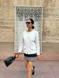 Image 1 of 1970s Saint Laurent Rive Gauche cotton jacket