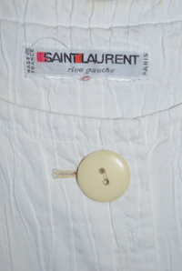 Image 8 of 1970s Saint Laurent Rive Gauche cotton jacket