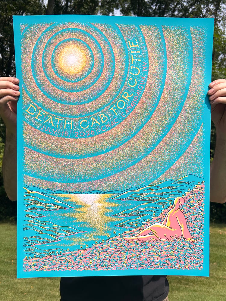 Image of "Death Cab for Cutie" CMAC Poster