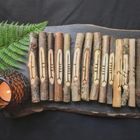 Image 6 of Tree Speak Corresponding Ogham Staves (D060-21)