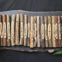 Image 7 of Tree Speak Corresponding Ogham Staves (D060-21)
