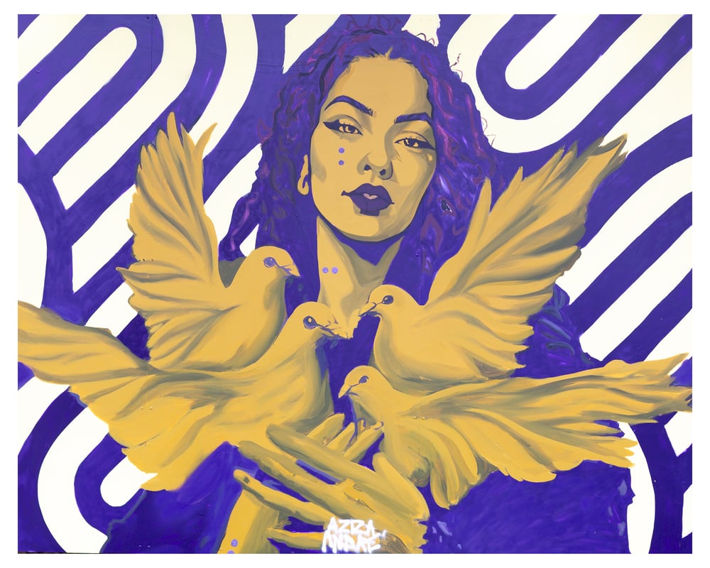 Image of Aziza Andre - Art Yard Vol. 2 Print
