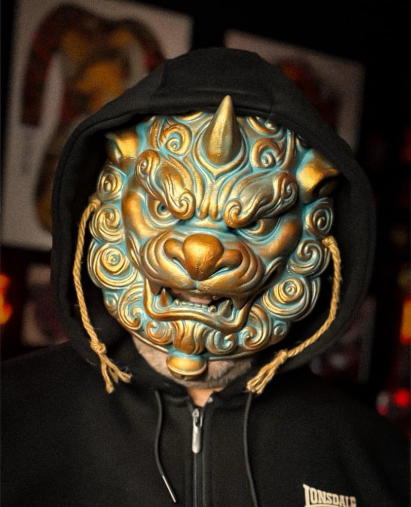 Image of Foo dog mask
