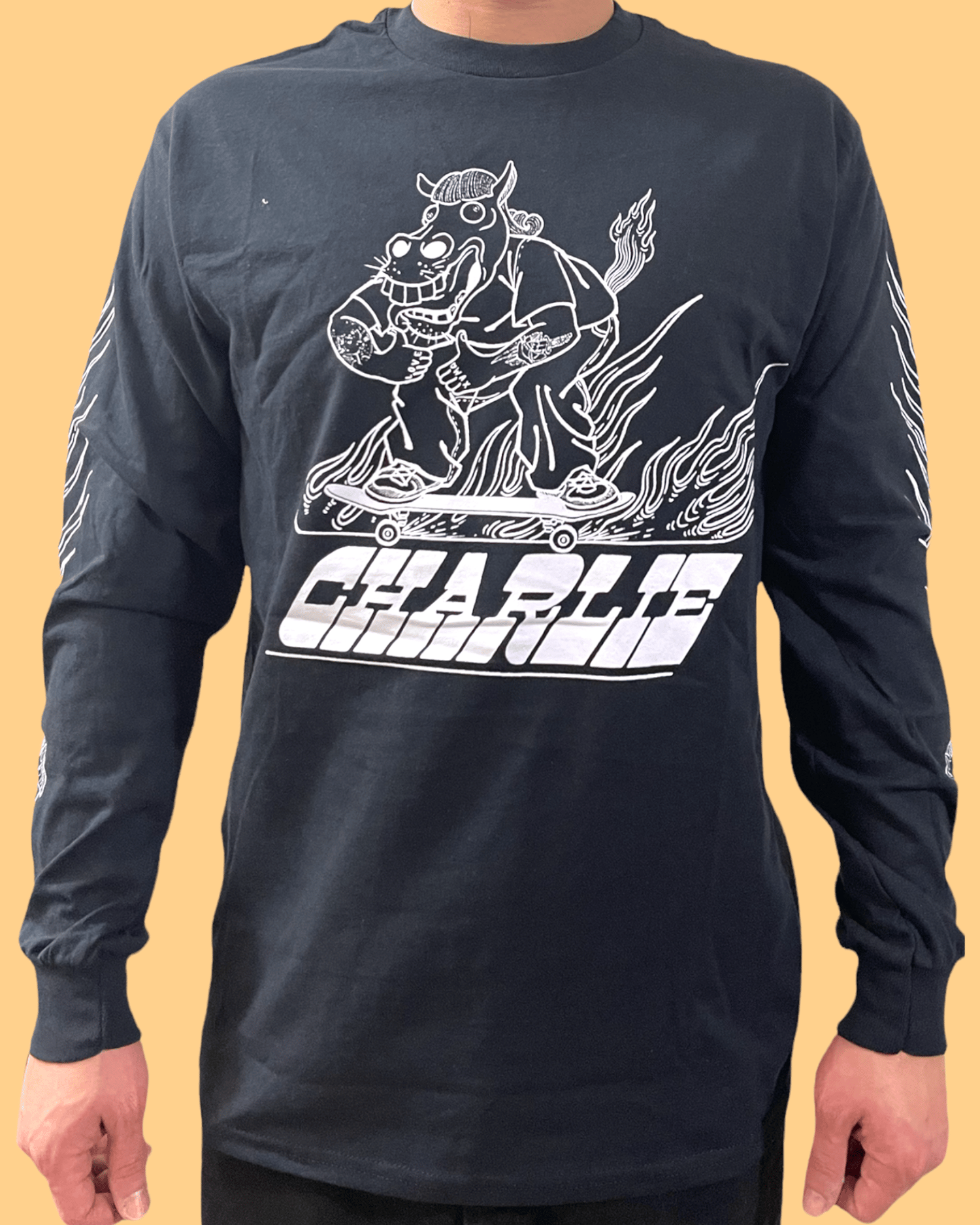 Image of  Flame Horse  ::: Black