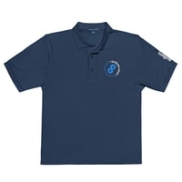 Image 1 of Men's Premium Polo autism soul logo 