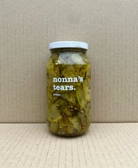 courgette pickles. 500ml
