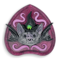 Medium Sculpture: Maroon Bat