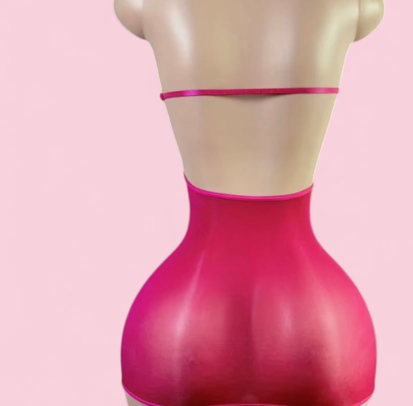 Image of Halter Neck Dress 