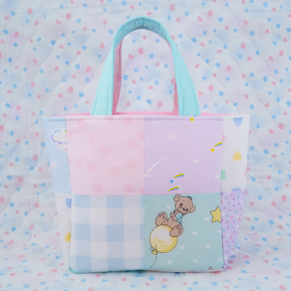 Quilted Tote Bag: 03