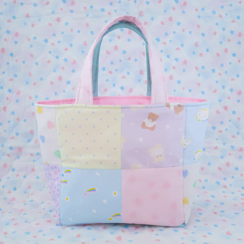 Quilted Tote Bag: 03