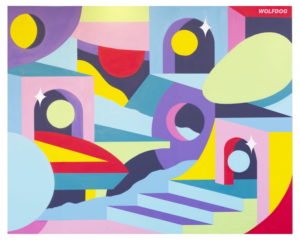Image of WOLFDOG - Art Yard Vol. 1 Print