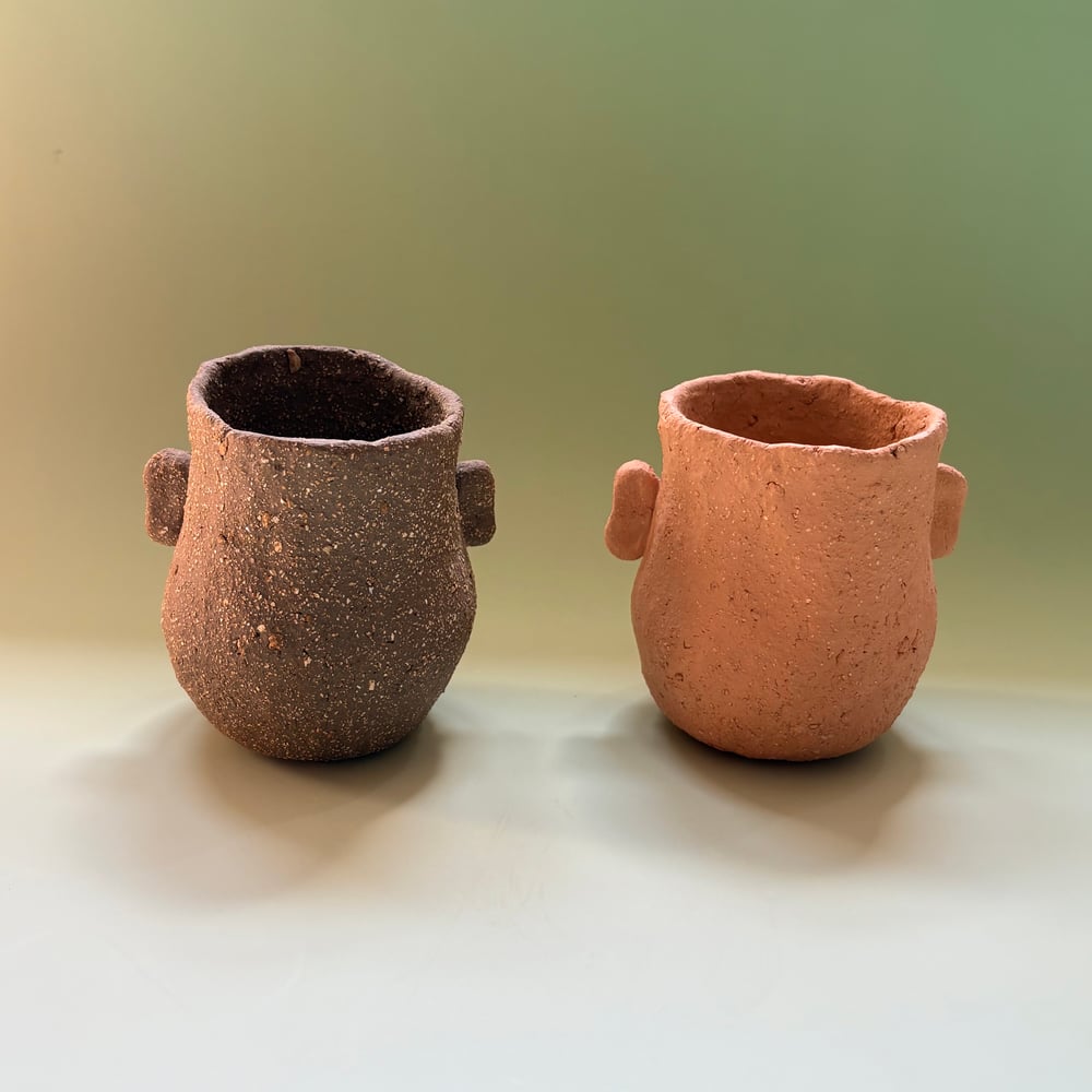 Image of Twin face pots