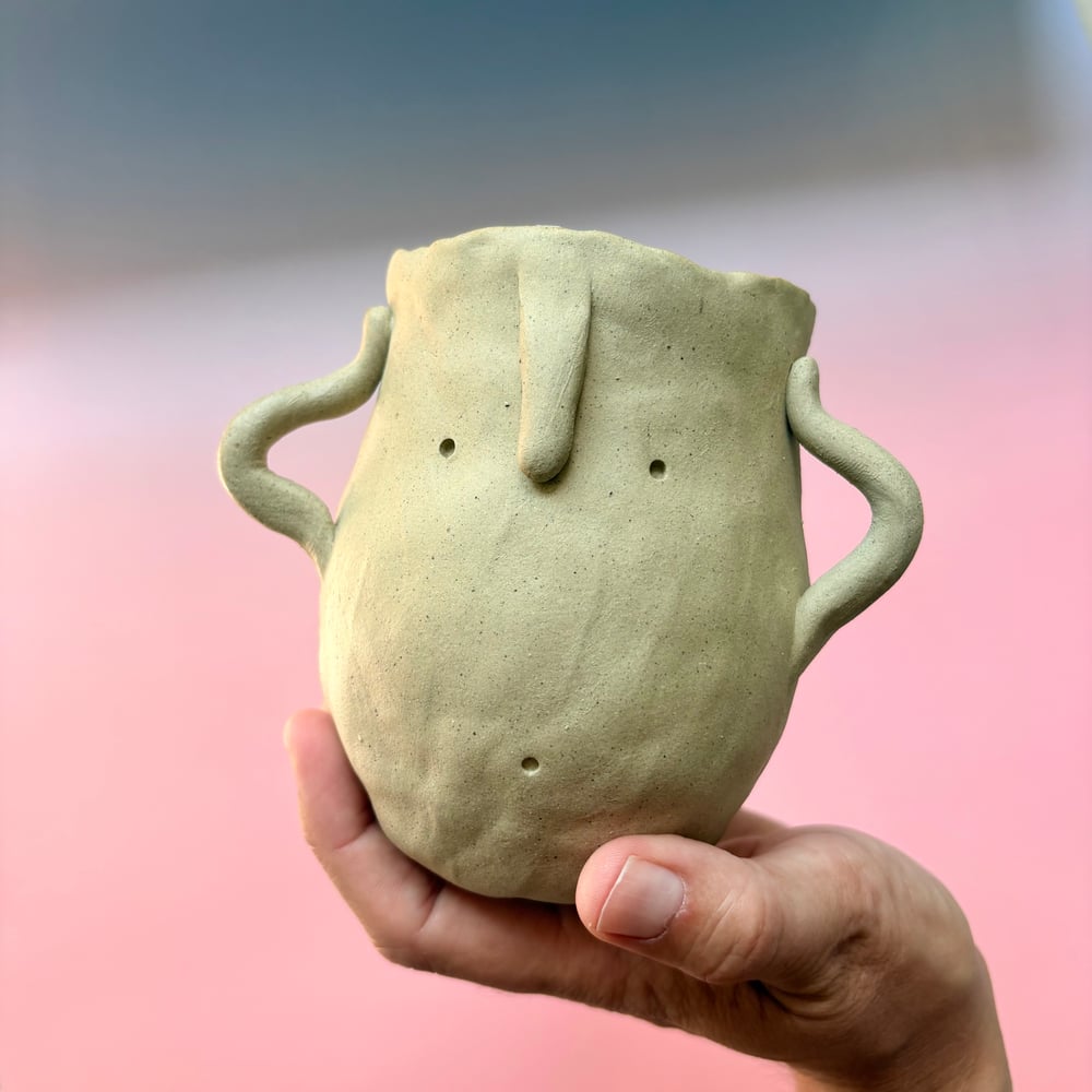 Image of Hula face pot