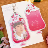 Image 2 of Pink Bunny Soda Photocard Holder