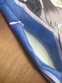 Image 2 of Whimsy Raccoon Pillow [Unstuffed!]