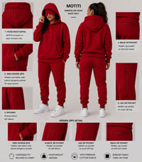 Image 1 of MOTITI EMBOSSED FLIGHT TRACKSET