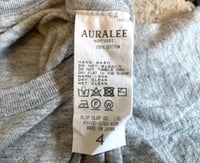 Image 8 of Aura Lee 2020ss gray cotton crewneck short sleeve tee, size 4 (fits M)