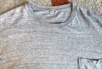 Image 2 of Aura Lee 2020ss gray cotton crewneck short sleeve tee, size 4 (fits M)