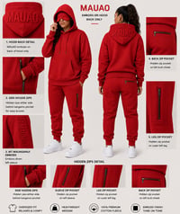 Image 3 of MAUAO EMBOSSED FLIGHT TRACKSET