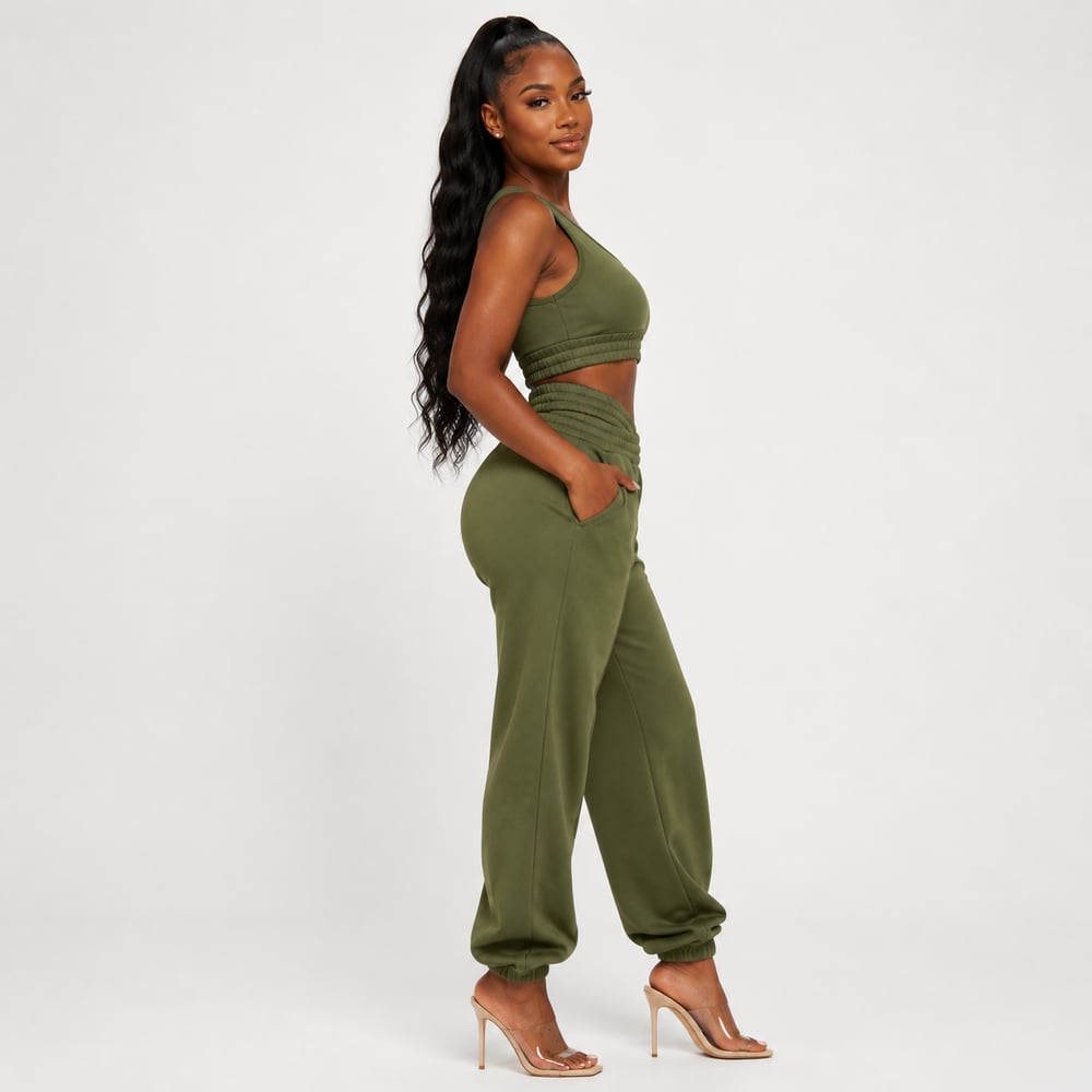 Image of Criss Cross Jogger Set