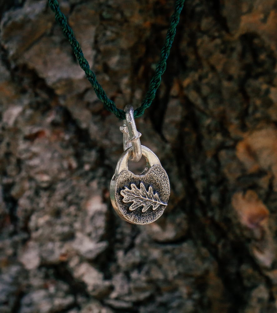 Image of Oak Leaf Pendant 