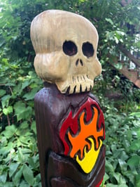 Image 2 of Ai-Laau, The Forest Eater 4 foot Tiki