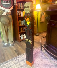 Image 3 of Ai-Laau, The Forest Eater 4 foot Tiki