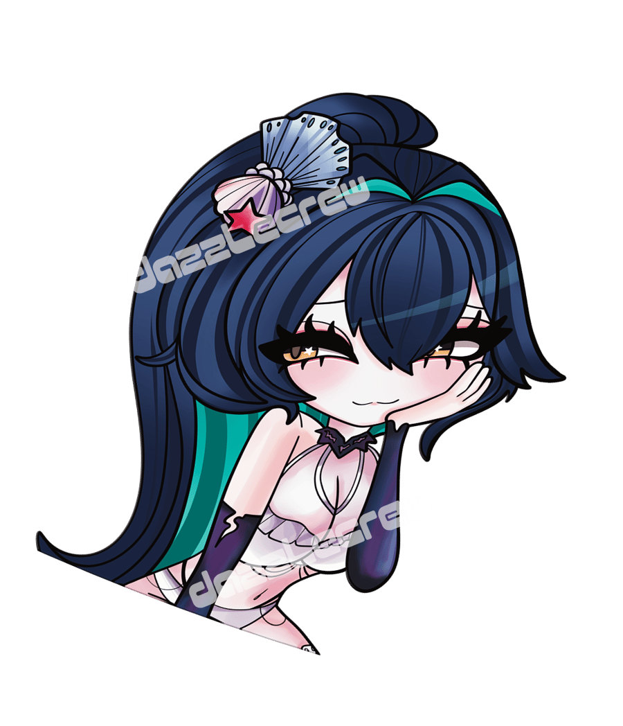 Image of (Pre-order) Little Mermaid NIKKE Peeker Sticker