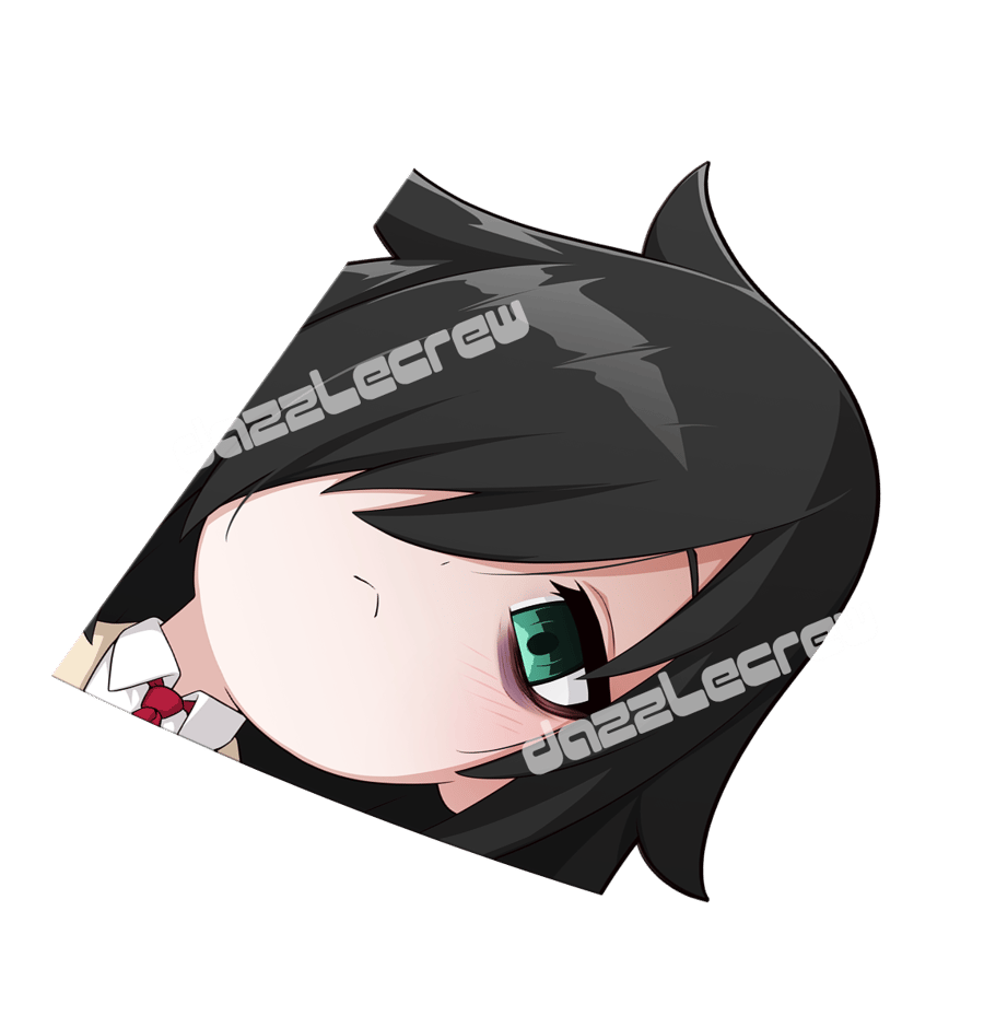 Image of (Pre-order) Tomoko Watamote Corner Peeker Sticker