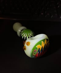 Image 3 of 4.5" Wig-Wag Glass Tobacco Smoking Bowl 0-9
