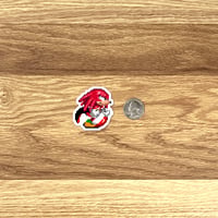 Image 3 of Knuckles in Sonic the Hedgehog 2 Sticker/Magnet Sets (18 Pieces) 