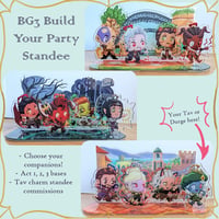 Image of BG3 Build your Party Standees