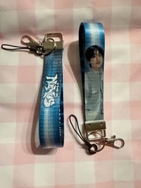 Image 8 of Monsta X 2026 Nexus World Tour Photocard Holder & Wristlet Lanyard Lighstick Holder