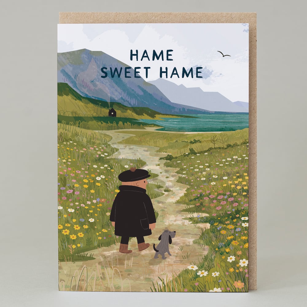 Image of Hame Sweet Hame Hebridean Landscape Card