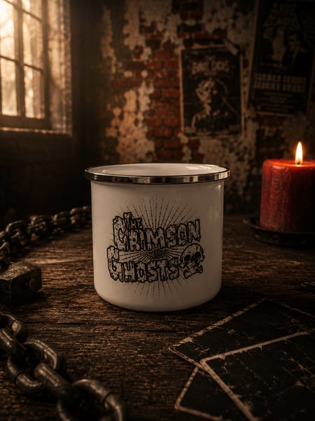 Image of The Crimson Ghosts Enamel Mug
