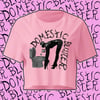 DOMESTIC BLISSTER 'HOUSEHOLD CHORES' CROP TOP