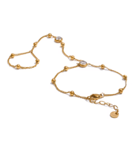 Image 1 of Indigo Hand Chain