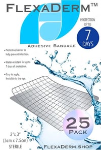 Image 6 of FlexaDerm  Adhesive Bandages (Available in 3 Sizes, Multiple Packages)