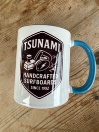 Image 2 of Tsunami Surfboards mug , blue 
