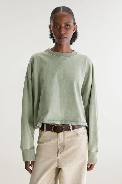 Image of 1-Sudadera verde Franto