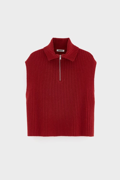 Image of 1-Chaleco Amer Cranberry