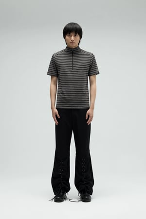 Image of EQUALNEAR - Fight Club Zip Top (Black)