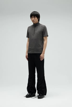 Image of EQUALNEAR - Fight Club Zip Top (Black)