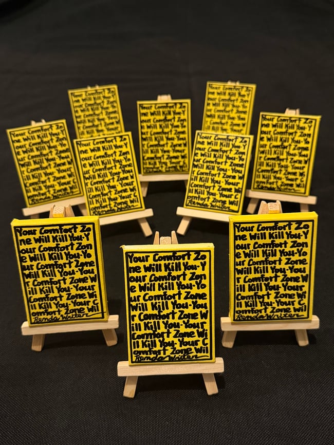2.5” x 3.5” Mini Canvas / Series of 10 - Released on 7/21/26